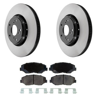 Wagner® - QuickStop® Front Brake Kit with Semi-Metallic Pads