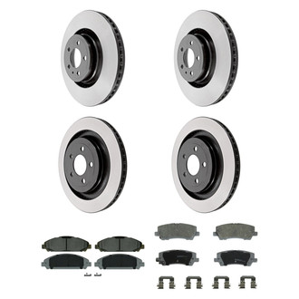 Wagner® - ThermoQuiet™ Brake Kit with Ceramic Pads