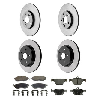 Wagner® - ThermoQuiet™ Brake Kit with Ceramic Pads