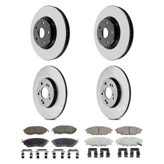 Wagner® - ThermoQuiet™ Front and Rear Brake Kit with Ceramic Pads