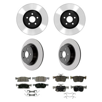 Wagner® - ThermoQuiet™ Front and Rear Brake Kit with Ceramic Pads