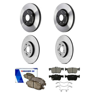 Wagner® - QuickStop® Front and Rear Brake Kit with Ceramic Pads