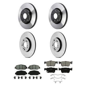Wagner® - QuickStop® Front and Rear Brake Kit with Ceramic Pads