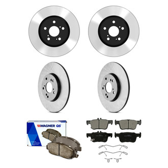 Wagner® - QuickStop® Front and Rear Brake Kit with Ceramic Pads