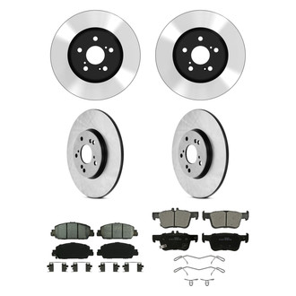 Wagner® - QuickStop® Front and Rear Brake Kit with Ceramic Pads