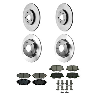 Wagner® - QuickStop® Front and Rear Brake Kit with Ceramic Pads