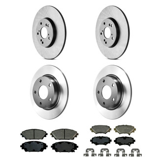Wagner® - QuickStop® Front and Rear Brake Kit with Ceramic Pads