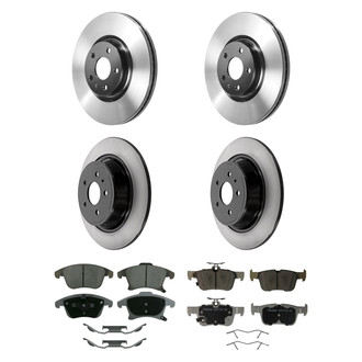 Wagner® - ThermoQuiet™ Front and Rear Brake Kit with Ceramic Pads