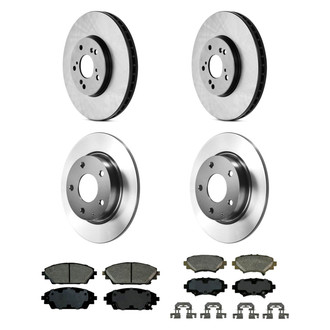 Wagner® - QuickStop® Front and Rear Brake Kit with Ceramic Pads