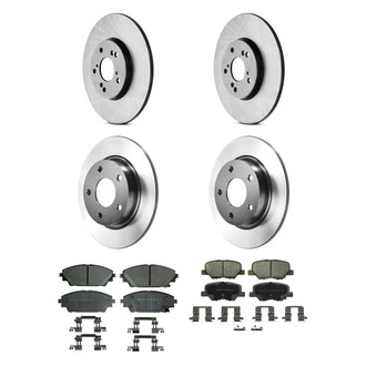 Wagner® - ThermoQuiet™ Front and Rear Brake Kit with Ceramic Pads