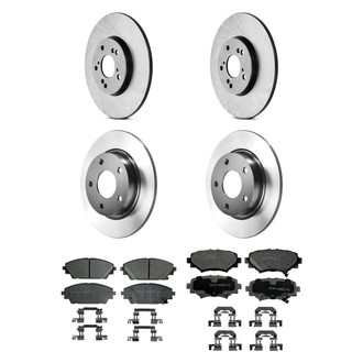 Wagner® - ThermoQuiet™ Front and Rear Brake Kit with Ceramic Pads