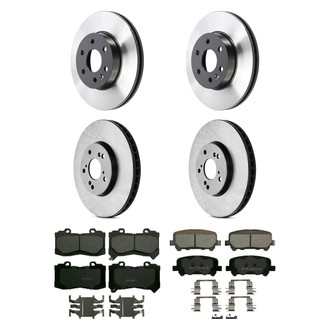 Wagner® - QuickStop® Front and Rear Brake Kit with Ceramic Pads