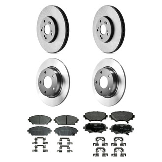 Wagner® - ThermoQuiet™ Front and Rear Brake Kit with Ceramic Pads