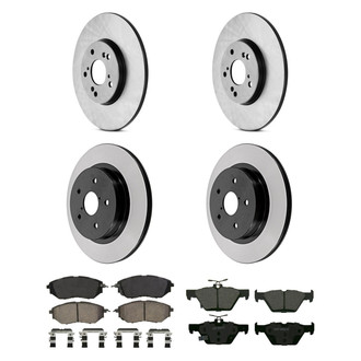 Wagner® - QuickStop® Front and Rear Brake Kit with Ceramic Pads