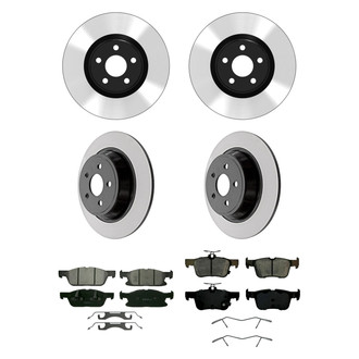 Wagner® - QuickStop® Front and Rear Brake Kit with Ceramic Pads