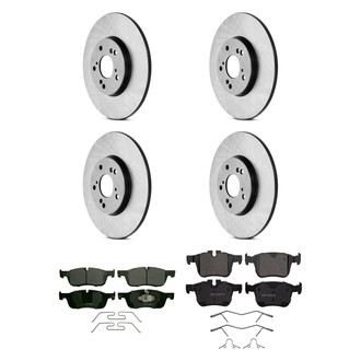 Wagner® - QuickStop® Front and Rear Brake Kit with Ceramic Pads