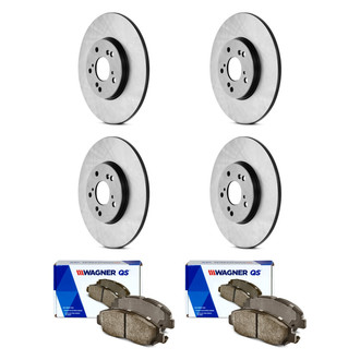 Wagner® - QuickStop® Front and Rear Brake Kit with Ceramic Pads