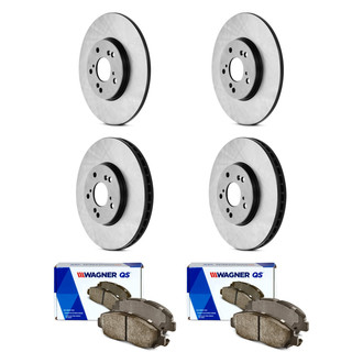 Wagner® - QuickStop® Front and Rear Brake Kit with Ceramic Pads