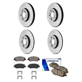 Wagner® - QuickStop® Front and Rear Brake Kit with Ceramic Pads