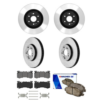 Wagner® - QuickStop® Front and Rear Brake Kit with Ceramic Pads