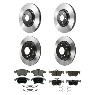 Wagner® - ThermoQuiet™ Front and Rear Brake Kit with Ceramic Pads
