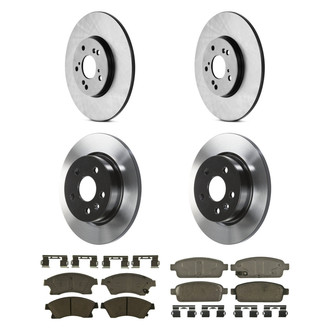 Wagner® - ThermoQuiet™ Brake Kit with Ceramic Pads