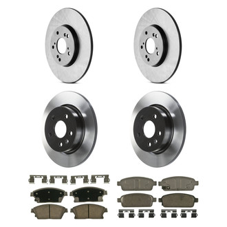 Wagner® - ThermoQuiet™ Brake Kit with Ceramic Pads