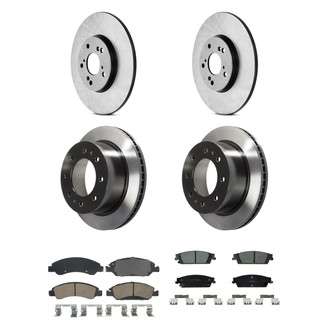 Wagner® - QuickStop® Front and Rear Brake Kit with Ceramic Pads