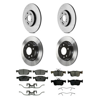 Wagner® - QuickStop® Front and Rear Brake Kit with Ceramic Pads