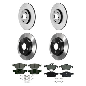 Wagner® - QuickStop® Front and Rear Brake Kit with Ceramic Pads