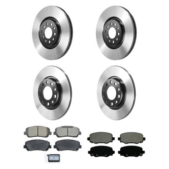 Wagner® - QuickStop® Front and Rear Brake Kit with Ceramic Pads