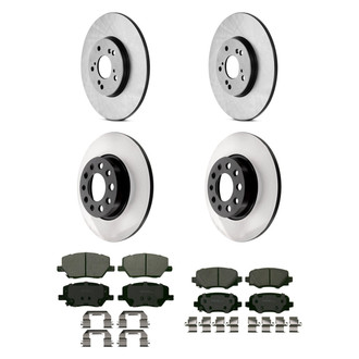 Wagner® - QuickStop® Front and Rear Brake Kit with Ceramic Pads