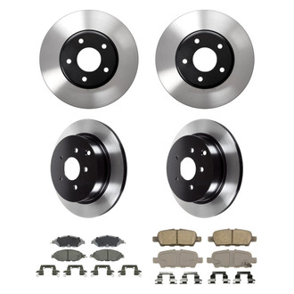 Wagner® - ThermoQuiet™ Front and Rear Brake Kit with Ceramic Pads
