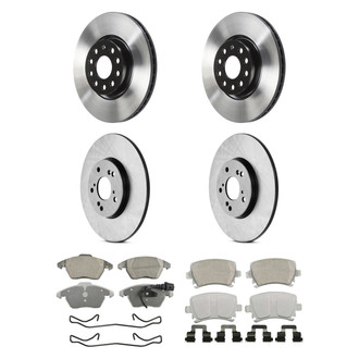Wagner® - ThermoQuiet™ Front and Rear Brake Kit with Ceramic Pads