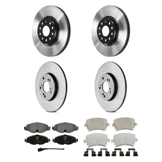 Wagner® - ThermoQuiet™ Front and Rear Brake Kit with Ceramic Pads