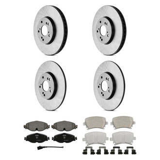 Wagner® - ThermoQuiet™ Front and Rear Brake Kit with Ceramic Pads