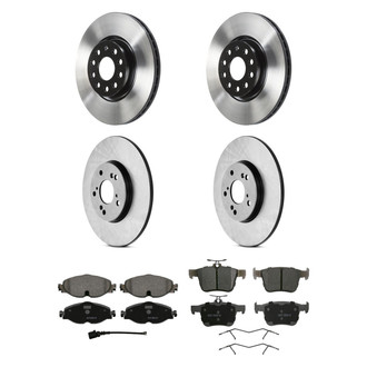 Wagner® - ThermoQuiet™ Front and Rear Brake Kit with Ceramic Pads