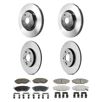 Wagner® - ThermoQuiet™ Front and Rear Brake Kit with Ceramic Pads