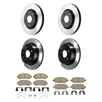 Wagner® - ThermoQuiet™ Front and Rear Brake Kit with Ceramic Pads