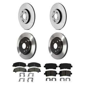 Wagner® - QuickStop® Front and Rear Brake Kit with Ceramic Pads