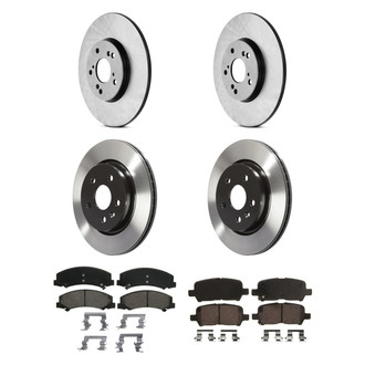 Wagner® - QuickStop® Front and Rear Brake Kit with Ceramic Pads