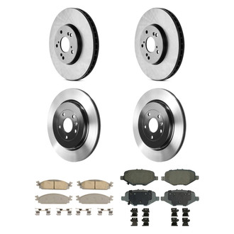 Wagner® - ThermoQuiet™ Front and Rear Brake Kit with Ceramic Pads