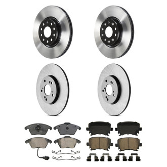 Wagner® - QuickStop® Front and Rear Brake Kit with Ceramic Pads