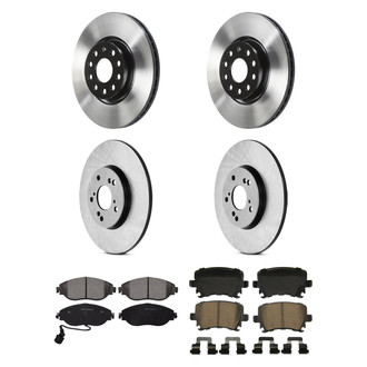 Wagner® - QuickStop® Front and Rear Brake Kit with Ceramic Pads