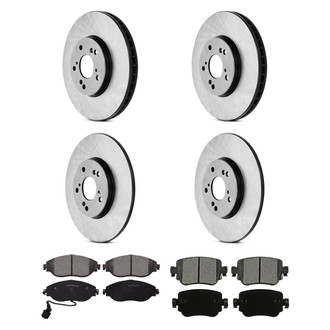 Wagner® - QuickStop® Front and Rear Brake Kit with Ceramic Pads