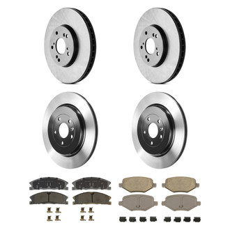 Wagner® - ThermoQuiet™ Front and Rear Brake Kit with Ceramic Pads