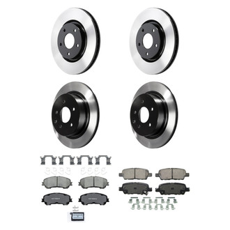 Wagner® - QuickStop® Front and Rear Brake Kit with Ceramic Pads