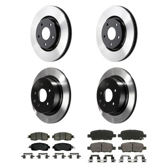 Wagner® - Brake Rotors with QuickStop Brake Pads