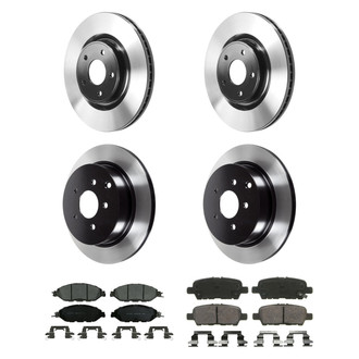 Wagner® - QuickStop® Front and Rear Brake Kit with Ceramic Pads
