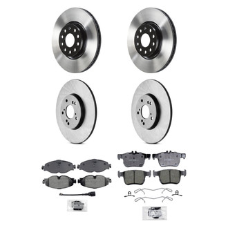 Wagner® - QuickStop® Front and Rear Brake Kit with Ceramic Pads